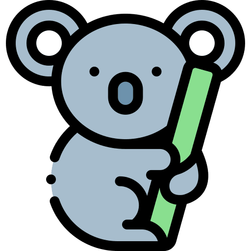 Koala animal kingdom wildlife animals icon