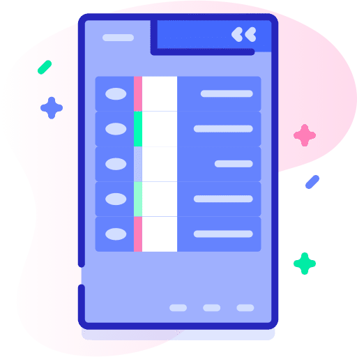 Layer interface illustration art and design icon