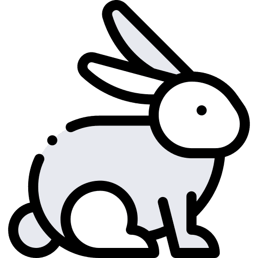 Rabbit wild life rabbit pet icon