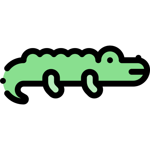 Crocodile crocodile wild life animal icon Crocodile crocodile wild life animal icon