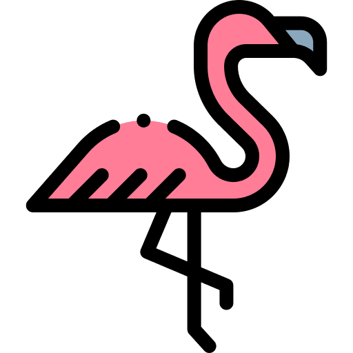 Flamingo flamingo bird zoo icon Flamingo flamingo bird zoo icon
