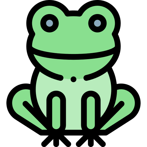 Frog amphibian animals wild life icon Frog amphibian animals wild life icon
