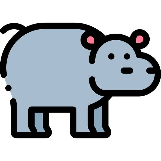 Hippopotamus zoo hippo hippopotamus icon Hippopotamus zoo hippo hippopotamus icon
