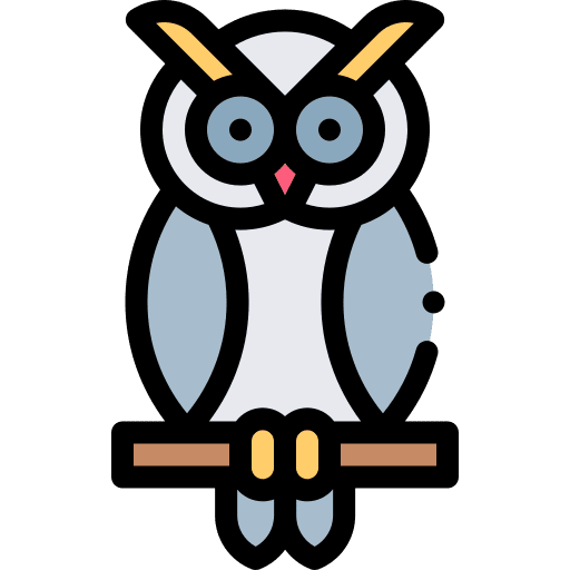 Owl wild life animal kingdom animals icon Owl wild life animal kingdom animals icon