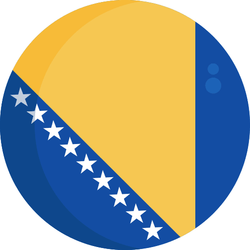 Bosnia and herzegovina flag country flag flags icon Bosnia and herzegovina flag country flag flags icon