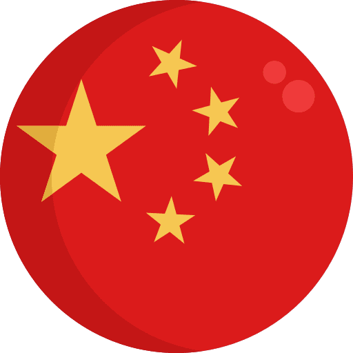 China flags flag nation icon