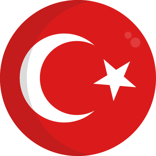 Turkey turkey nation flag icon