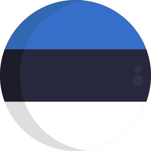 Estonia flags flag nation icon Estonia flags flag nation icon