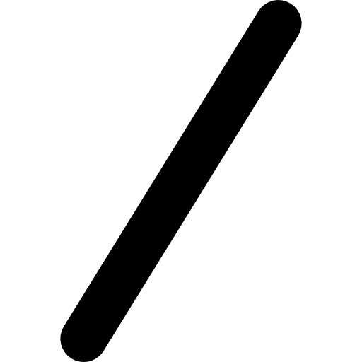 Divide mathematical sign slash sign signs icon