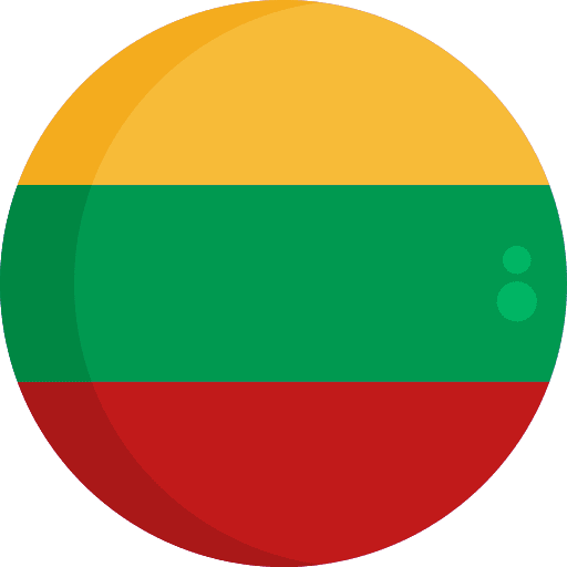 Lithuania country flags nation icon Lithuania country flags nation icon