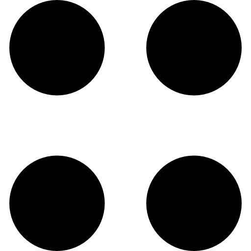 Proportion mathematical sign of four points points four maths icon