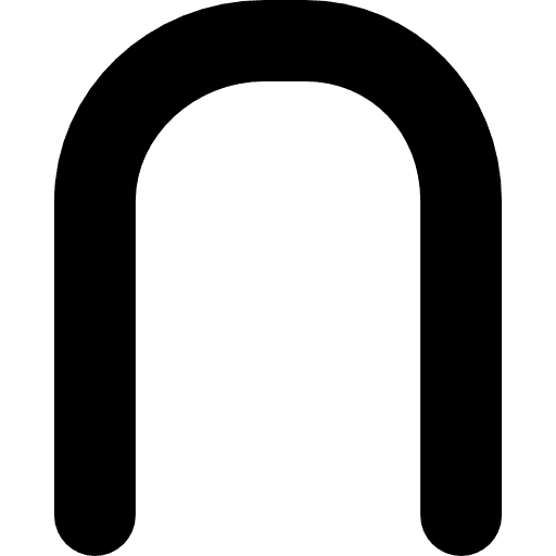The intersection of mathematical symbol sign mathematical symbol icon
