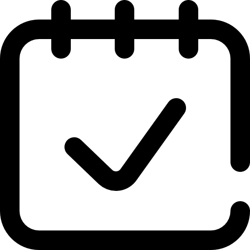 Calendar administration schedule organization icon