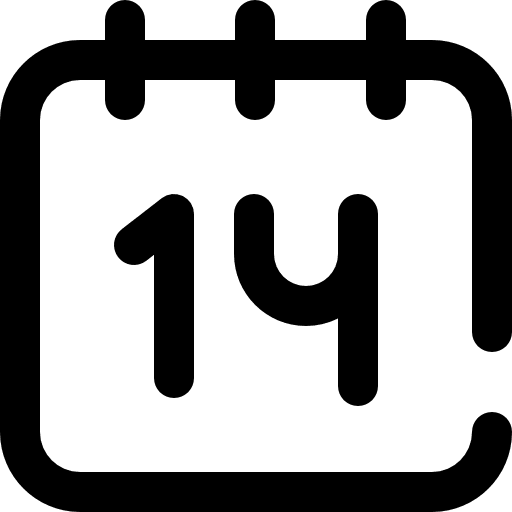 Calendar schedule interface calendars icon