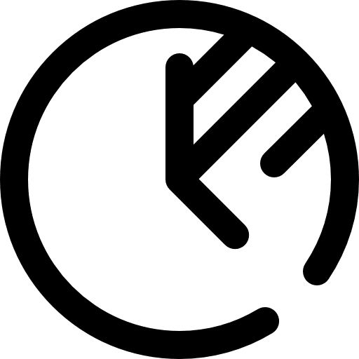 Wall clock watch wall clock time icon