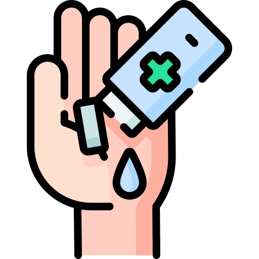Hand sanitizer hydroalcoholic gel healthcare and medical hand sanitizer icon Hand sanitizer hydroalcoholic gel healthcare and medical hand sanitizer icon