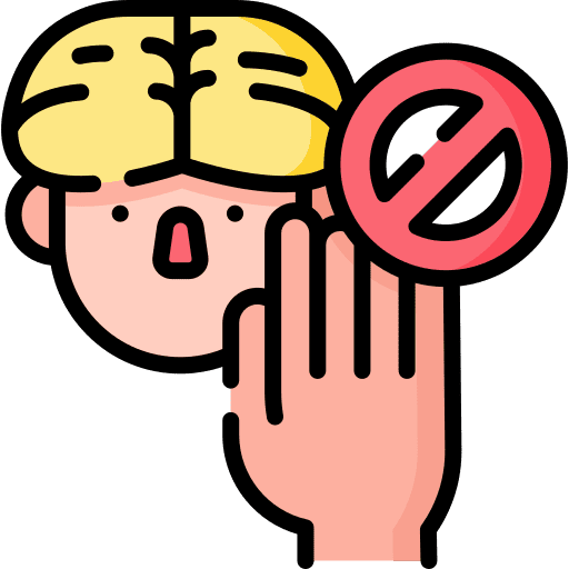 Do not touch coronavirus face lips icon Do not touch coronavirus face lips icon