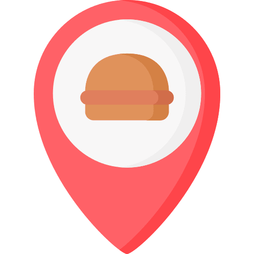 Fast food fast food maps and location location pin icon Fast food fast food maps and location location pin icon
