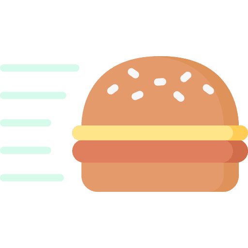 Burger fast food burger hamburger icon Burger fast food burger hamburger icon