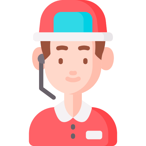 Customer service communications avatar contact center icon Customer service communications avatar contact center icon