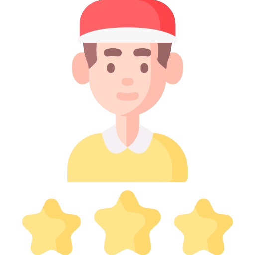 Delivery man stars user delivery man icon Delivery man stars user delivery man icon
