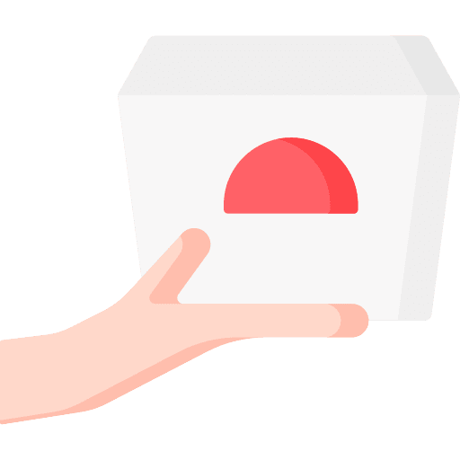 Food delivery hand bag junk food icon Food delivery hand bag junk food icon