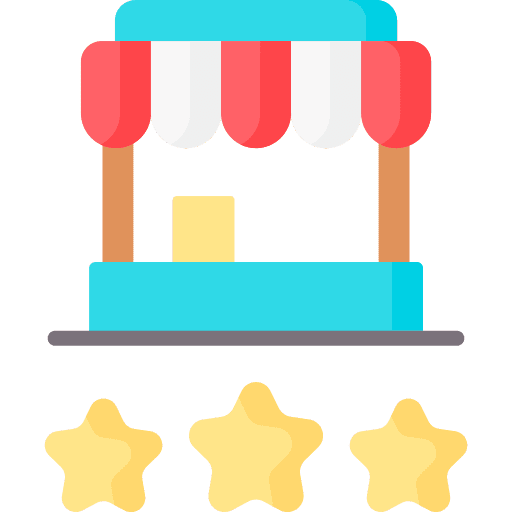 Rating online store rating store icon Rating online store rating store icon