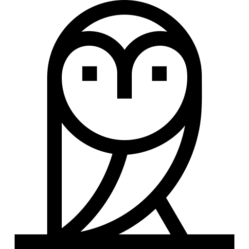 Philosophy wisdom education animals icon