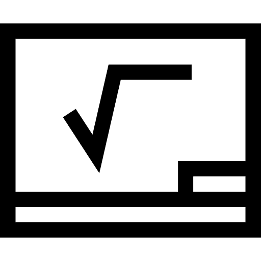 Blackboard education blackboard maths icon Blackboard education blackboard maths icon