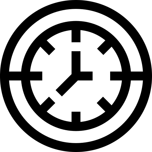 Clock hour time time and date icon Clock hour time time and date icon