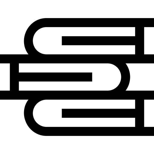 Book book stack learn icon Book book stack learn icon