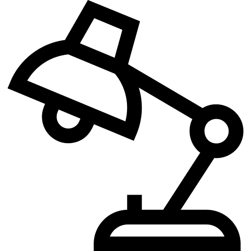 Lamp light lamp desk lamp icon Lamp light lamp desk lamp icon