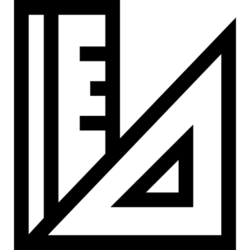 Ruler ruler geometry stationery icon Ruler ruler geometry stationery icon