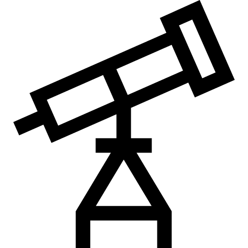 Telescope astronomy telescope science icon Telescope astronomy telescope science icon