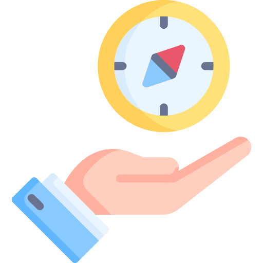 Direction cursor navigation gps icon