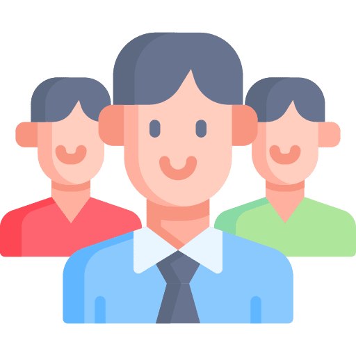 Leader leadership contact person accompaniment icon