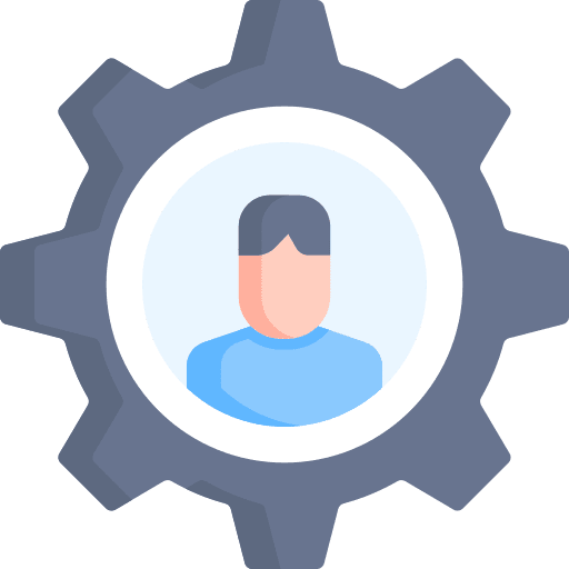 Settings avatar role people icon