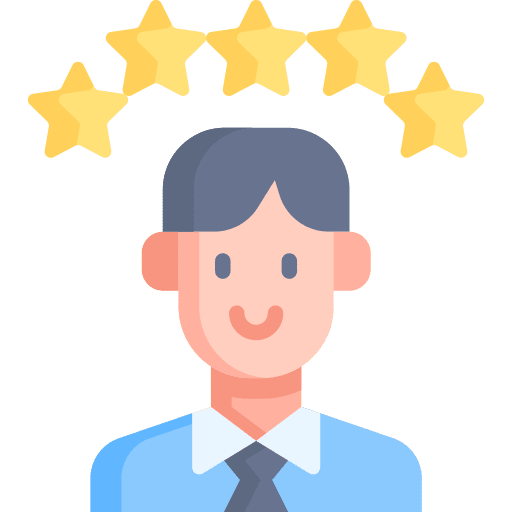 Rate rate employee user icon