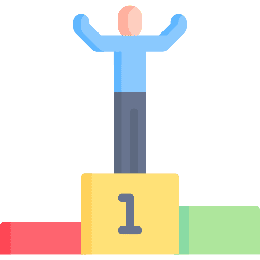 Success leader winner champion icon