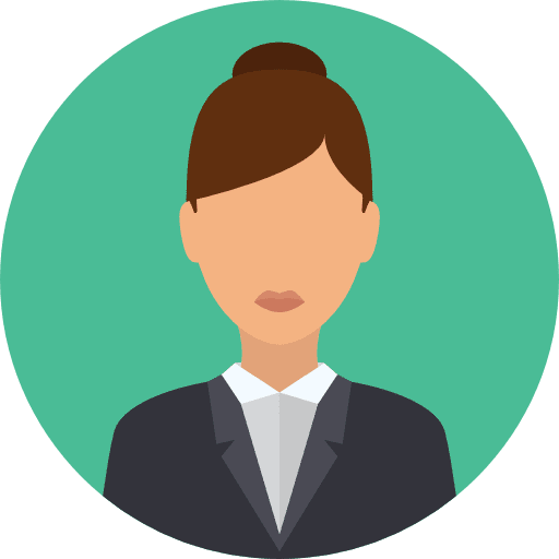 User social woman avatar icon