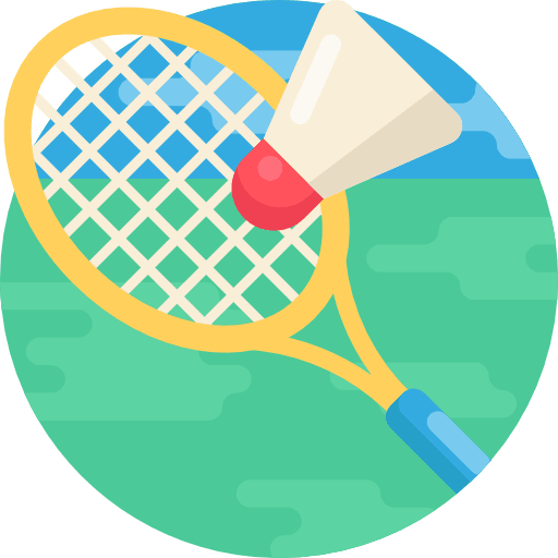 Badminton badminton sports and competition olympic games icon
