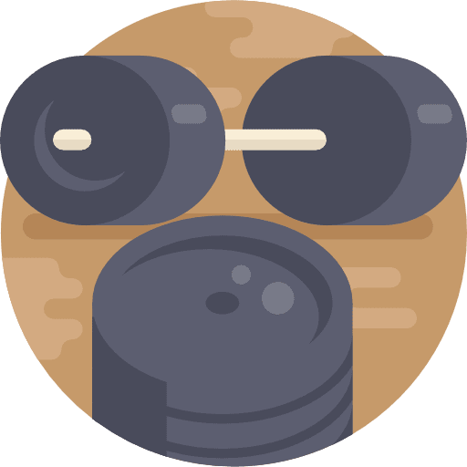 Weightlifting sports exercise sport icon