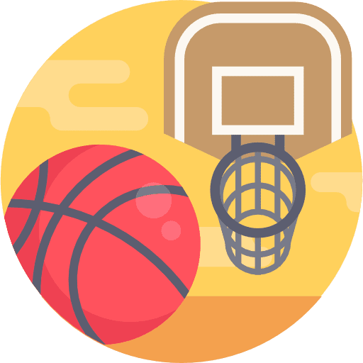 Basketball sports and competition team sport team icon