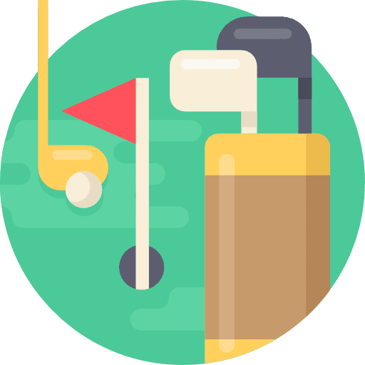 Golf birdie sports golf icon