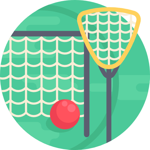 Lacrosse team sport lacrosse game icon