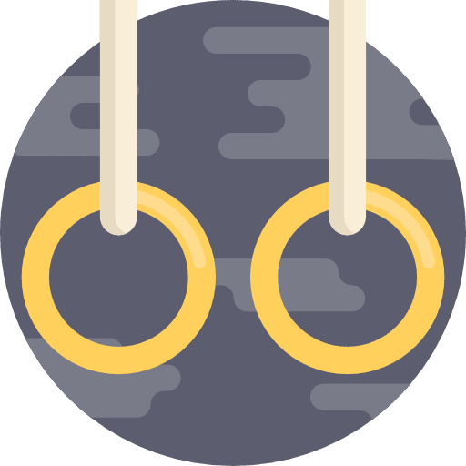 Rings sports rings athlete icon