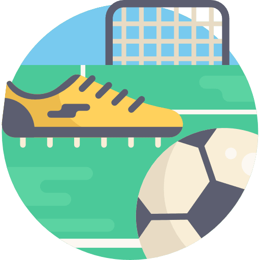Football soccer football team sport icon
