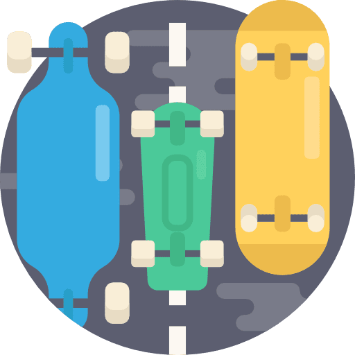 Skateboarding sports and competition sports sport icon