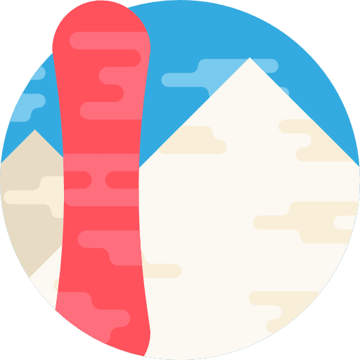 Snowboarding skiing snowboard sports icon