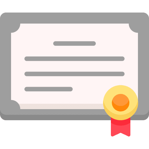 Diploma university degree diploma icon